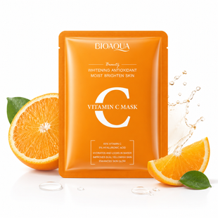 Тканинна маска Bioaqua Vitamin C Mask 000131 фото