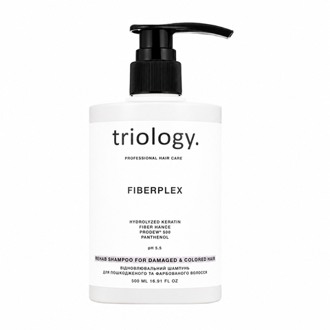 Відновлювальний шампунь Triology FIBERPLEX для пошкодженого та фарбованого волосся 000008 фото