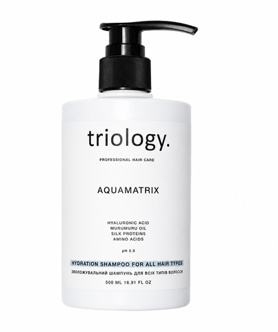 Зволожувальний шампунь Triology AQUAMATRIX для всіх типів волосся 000009 фото