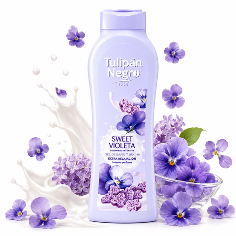 Гель для душу та ванни Tulip&aacute;n Negro Sweet Violeta 000091 фото
