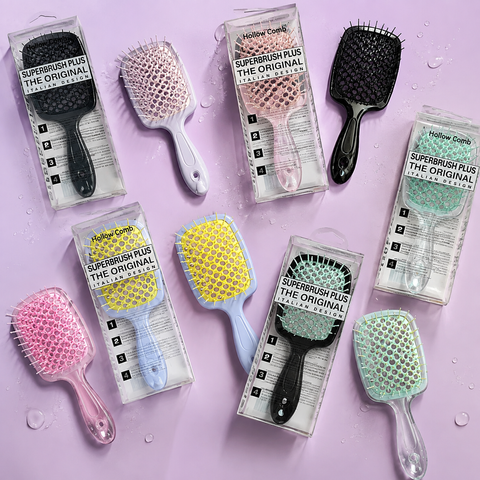 Щітка для волосся Superbrush Plus Hollow Comb в асортименті 000059 фото